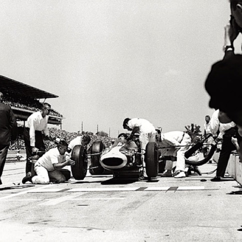Essais de ravitaillement à l'américaine...
© Indianapolis Motor Speedway